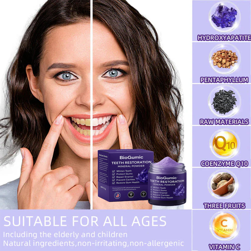 BioGumic™ — ADA-Certified Mineral Therapy for Total Oral Restoration