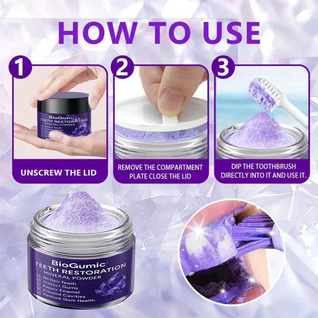 BioGumic™ — ADA-Certified Mineral Therapy for Total Oral Restoration