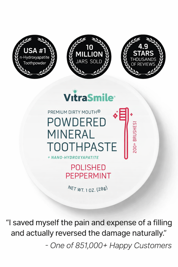 VitraSmile™ Powdered Mineral Toothpaste